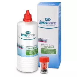 LENSCARE ClearSept 380 ml+contenedor, 1 P