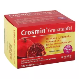 CROSMIN Cápsulas de granada, 180 uds