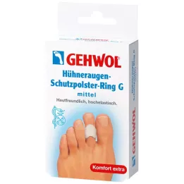 GEHWOL Anillo de protección para maíz G mediano, 3 piezas