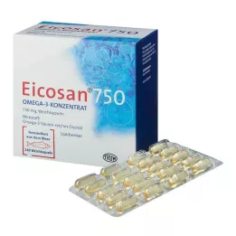 EICOSAN Cápsulas blandas de concentrado de Omega-3 750, 240 uds