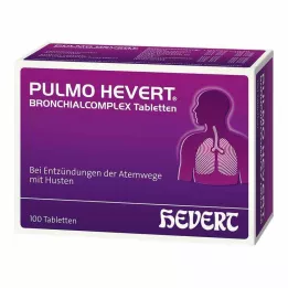 PULMO HEVERT Comprimidos de complejo bronquial, 100 uds