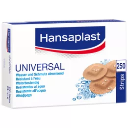 HANSAPLAST Strips universales de agua.23 mm, 250 pz
