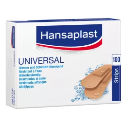 HANSAPLAST Tiras universales resistentes al agua, 19 x 72 mm, 100 uds