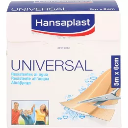 Hansaplast Pavimento Universal Resistente al agua 6 cmx5 m Roll, 1 pz