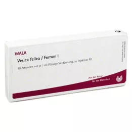 VESICA FELLEA/Ampollas de Ferrum I, 10X1 ml