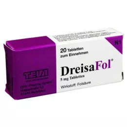 DREISAFOL Tabletas, 20 uds
