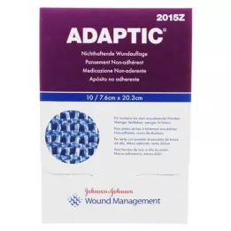 ADAPTIC Apósito húmedo para heridas de 7,6 x 20,3 cm, 10 uds