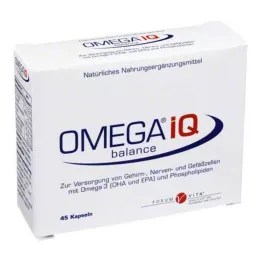 OMEGA IQ cápsulas, 45 uds