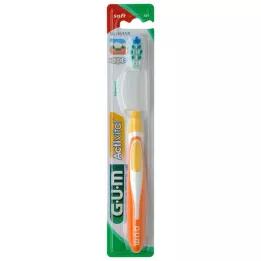 GUM Cepillo de dientes activitario compacto suave, 1 pz