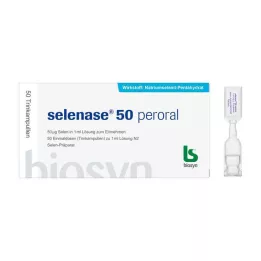 SELENASE 50 solución peroral para uso oral, 50X1 ml