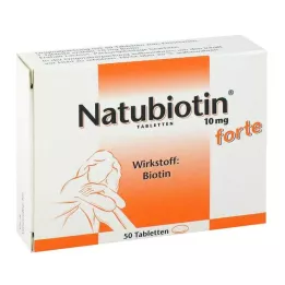 NATUBIOTIN Comprimidos forte de 10 mg, 50 uds