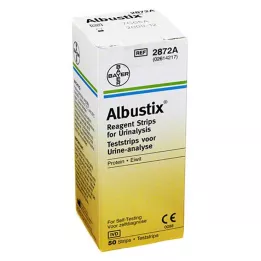 ALBUSTIX Tiras reactivas, 50 uds