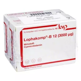 LOPHAKOMP B12 3.000 μg solución inyectable, 20X2 ml