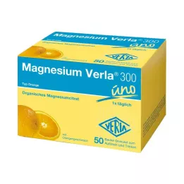 MAGNESIUM VERLA 300 gránulos de color naranja, 50 uds