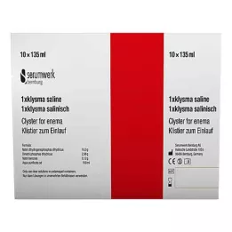 KLYSMA 1x solución salina, 10X135 ml