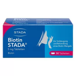 BIOTIN STADA Comprimidos de 5 mg, 50 uds