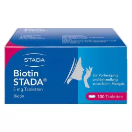 BIOTIN STADA Comprimidos de 5 mg, 100 uds