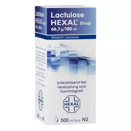 LACTULOSE Jarabe Hexal, 500 ml