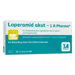 LOPERAMID akut-1A Pharma cápsulas duras, 10 uds