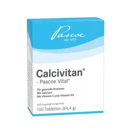 CALCIVITAN Tabletas Pascoe Vital, 100 uds