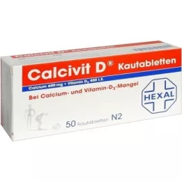 CALCIVIT D Chewing Tablets, 50 pz