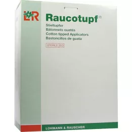 RAUCOTUPF Hisopo de algodón grande, 1 unidad, 50 x 2 unidades