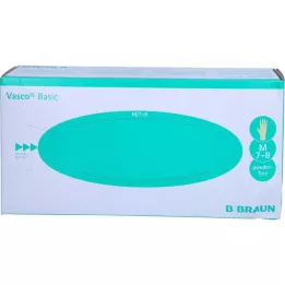 VASCO Guantes básicos Gr.M, 100 pz