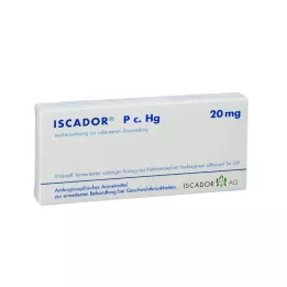 ISCADOR Solución inyectable de P c.Hg 20 mg, 7 x 1 ml