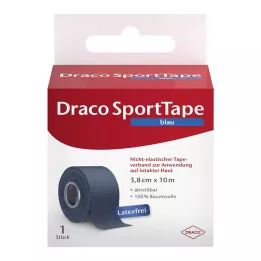 DRACO TAPEVERBAND 3,8 cm x 10 m azul, 1 pieza
