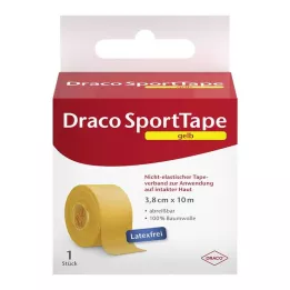 DRACO TAPEVERBAND 3,8 cm x 10 m amarillo, 1 ud