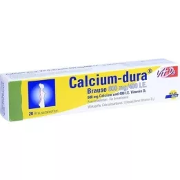 CALCIUM DURA Bráusula VIT D3 600 mg/400, es decir, 20 pz