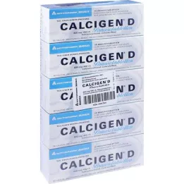 CALCIGEN D 600 mg/400 U.I. comprimidos efervescentes, 50 uds