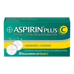 ASPIRIN plus C comprimidos efervescentes, 10 uds
