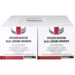 Pico fisiológico de NaCl, 100x1 ml