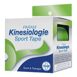 KINESIOLOGIE Cinta Deportiva 5 cmx5 m verde, 1 ud