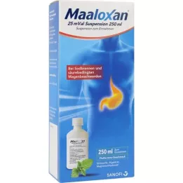 MAALOXAN 25 suspensión MVAL, 250 ml