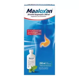 MAALOXAN Suspensión de 25 mVal, 250 ml