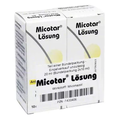 MICOTAR Solución, 20 ml