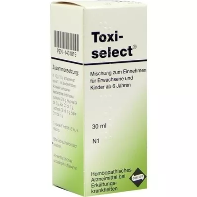 TOXISELECT gotas, 30 ml