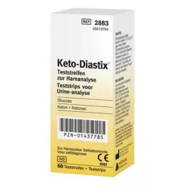 KETO DIASTIX Tiras reactivas, 50 uds