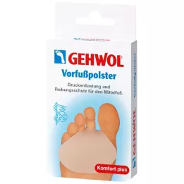 GEHWOL Almohadilla de gel polimérico para el antepié, 1 pieza