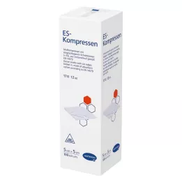 ES-KOMPRESSEN Undteril 5x5 cm 12 veces, 100 pz