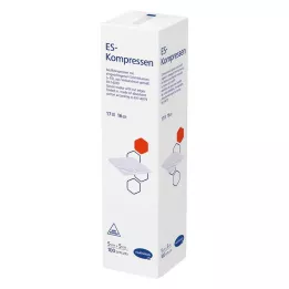 ES-KOMPRESSEN Undteril 5x5 cm 16 veces, 100 pz