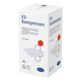 ES-KOMPRESSEN No estéril, 10 x 10 cm, 16 unidades, 100 uds