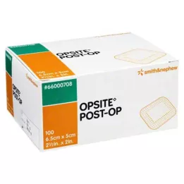 OPSITE Poste-OP Apósito estéril individual de 5x6,5 cm, 100X1 uds