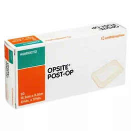 OPSITE Poste-OP Apósito estéril individual de 8,5 x 15,5 cm, 20 x 1 uds