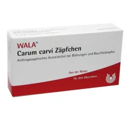 CARUM CARVI Supositorios, 10X2 g