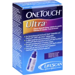 OneTouch Solución de control ultra glucosa, 2x4 ml