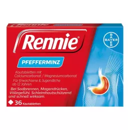 RENNIE Comprimidos masticables, 36 uds
