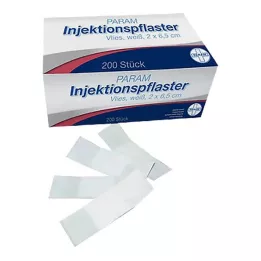 INJEKTIONSPFLASTER 2x6.5 cm Vlies White, 200 pz